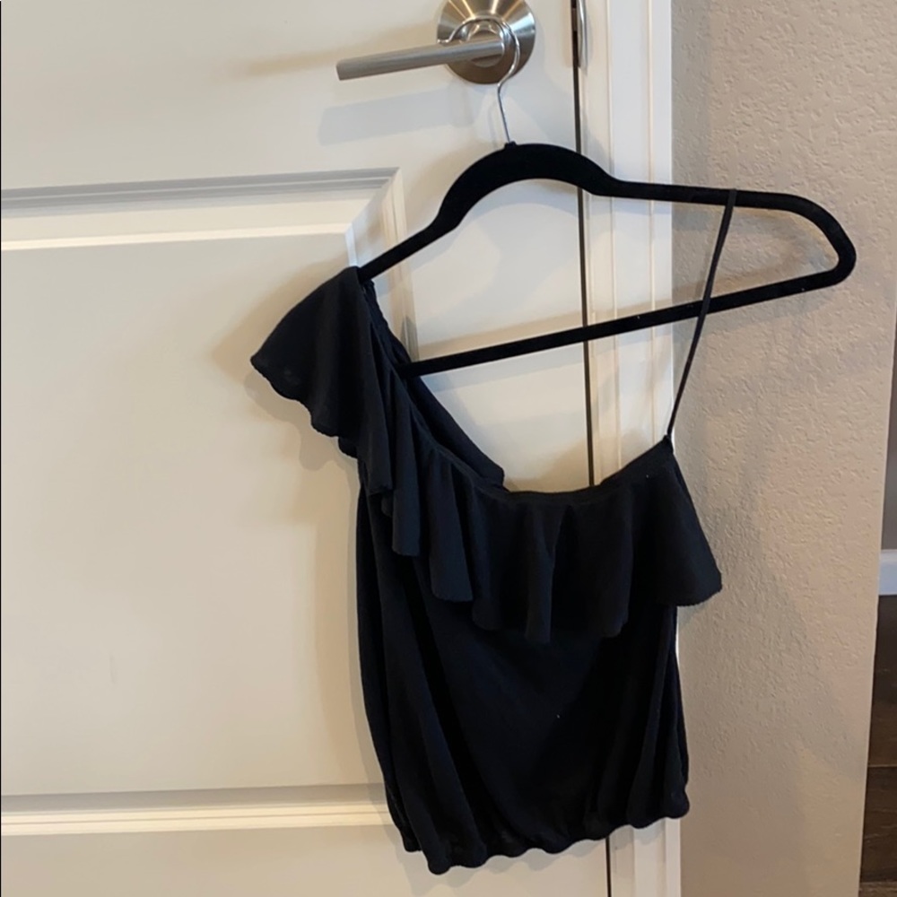 American Eagle Summer One Shoulder Top Size Medium